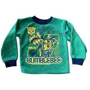 Y2K Transformers Revenge of The Fallen Movie Sweatshirt Size 8 Bumblebee Boys